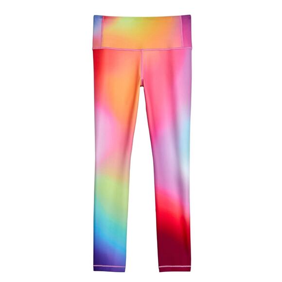 Athleta Love Proudly 7/8 Tight Multicolor Rainbow Print High Rise Powerlift - Picture 9 of 9